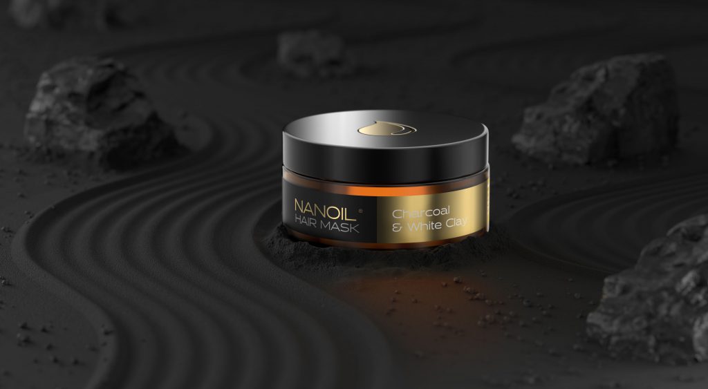 nanoil charcoal hair detox mask