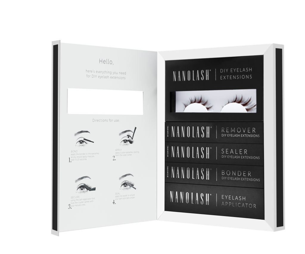 diy eyelash extensions starter kit nanolash