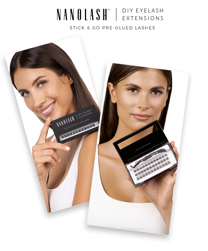 nanolash pre-glued false eyelashes
